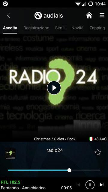 Audials Radio Player Recorder: la Radio Android con 90 mila stazioni da ascoltare in background e registrare