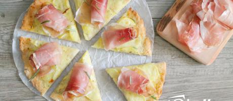 pizza senza glutine patate speck 1