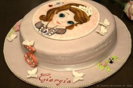Principessa Sofia cake per Giorgia,  una principessina di 3 anni