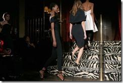 NEW YORK, NY - FEBRUARY 16:  A model walks the runway at the Brandon Maxwell A/W 2016 fashion show during New York Fashion Week at The Monkey Bar on February 16, 2016 in New York City.  (Photo by JP Yim/Getty Images For Brandon Maxwell)