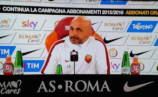 Spalletti: Rossi? Faccio culpa, sbagliato. domani Strootman viene noi.