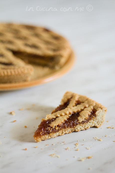 Crostata con frolla senza burro senza uova