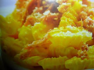 pasta con tonno e zafferano