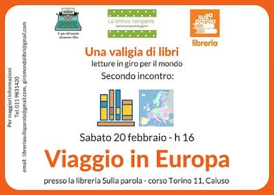 UNA VALIGIA DI LIBRI - resoconto di un VIAGGIO IN EUROPA