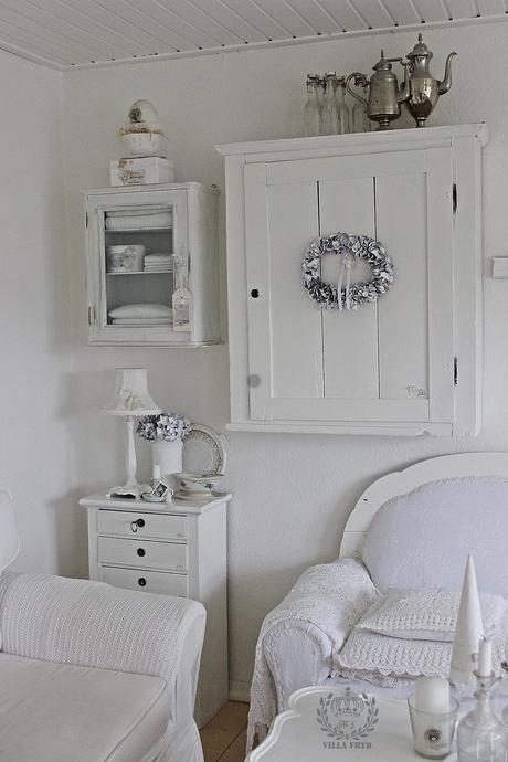 Nordic and Shabby Style per una bellissima casa in Danimarca