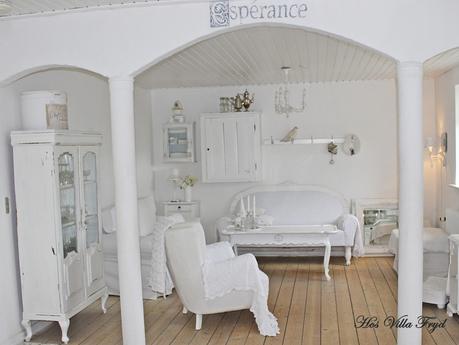 Nordic and Shabby Style per una bellissima casa in Danimarca