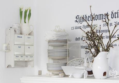 Nordic and Shabby Style per una bellissima casa in Danimarca