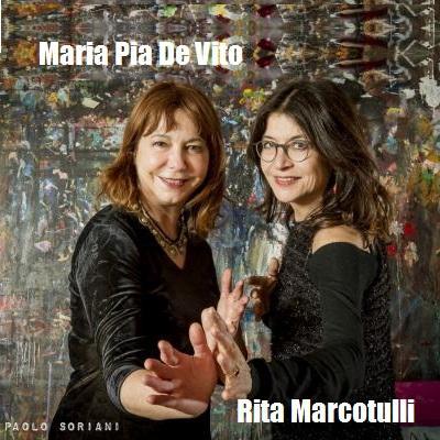 Maria Pia De Vito e Rita Marcotulli in concerto al Monk Club di Roma, giovedi' 25 febbraio 2016.