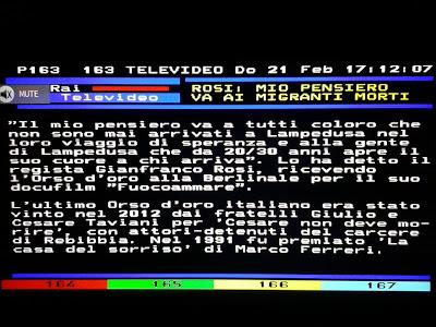 Il televideo cambia i connotati ai fratelli Taviani!