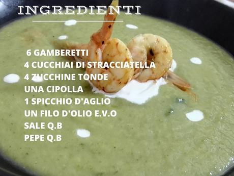 vellutata di zucchine,stracciatella e gamberetti (FILEminimizer)