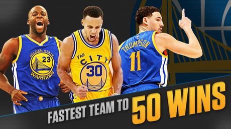 Golden State Warriors - © 2016 twitter/espnstats