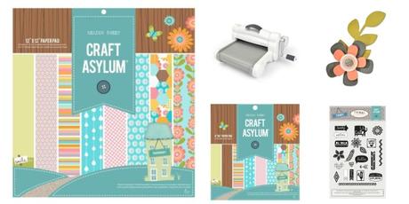 Scrapbooking in diagonale con Sizzix e Craft Asylum @creative_rox