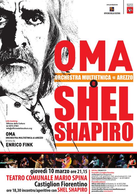 Con Shel Shapiro e l'Orchestra Multietnica di Arezzo