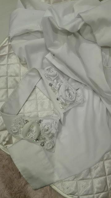 Shabby chic,riciclo vecchia camicia bianca