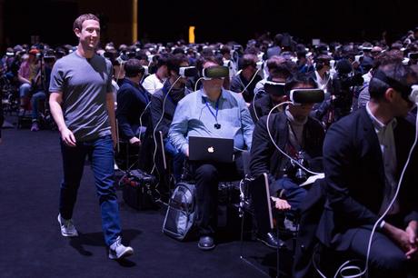 zuckerberg facebook realtà virtuale social