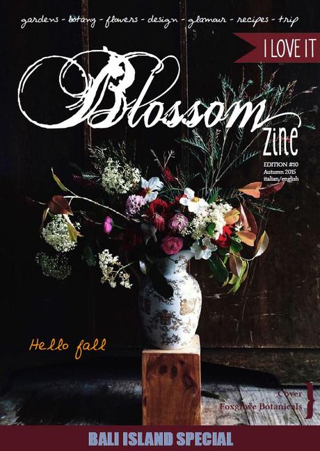 Come nasce una rivista .Blossom zine.  La scelta della copertina