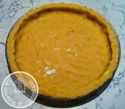 crostata di mele e crema pasticcera