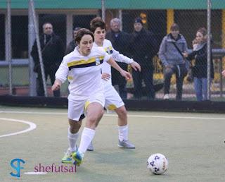 Elisa Taragoni, capitano del CLT calcio a 5 femminile, serie C Umbria