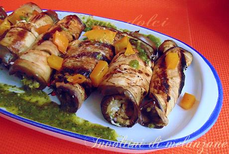 Involtini di melanzane