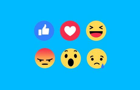 Facebook Reactions: ecco le nuove emoji per esprimere emozioni su FB
