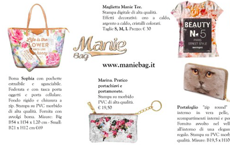 Per la Festa della donna tanta gioia di vivere negli accessori firmati Manie Bag