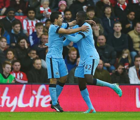 Dinamo Kiev-Manchester City 1-3: Aguero-Silva-Touré, grandi firme per gli inglesi e quarti di finale in tasca