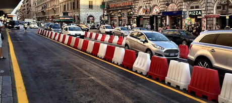 Una giornata importante. Partono i lavori, quelli veri, a Via Giolitti e Via Marsala. Massima attenzione!