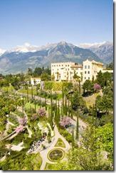 Veduta verticale Giardini di Sissi