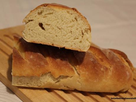 Pan filone di emergenza allo yogurt con lievito istantaneo