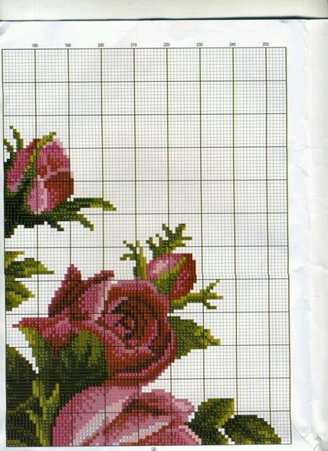 A gentile richiesta...schemi di vasi a punto croce per Lucia  / Cross stitch vases and baskets of flowers, charts