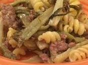 Fusilli salsiccia puntarelle