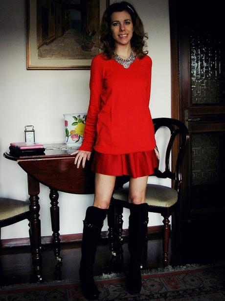 OOTD: Total Red