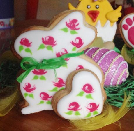 biscotti decorati per Pasqua