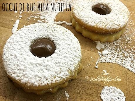 occhi di bue alla nutella