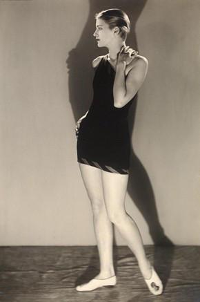 Lee Miller in bathing costume, photograph by Man Ray, 20th century © Victoria and Albert Museum, London