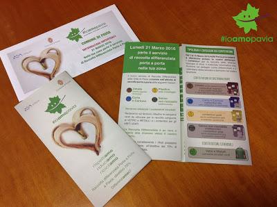 PAVIA. Dal 1 marzo iniziano gli incontri sulla differenziata e dal 21 marzo si cambia.