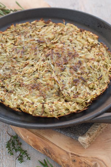 ROSTI PIZZA di PATATE Vegan Senza glutine