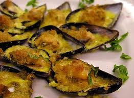 cozze gratinate