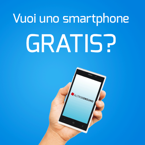Smartphone Android gratis nuovo, grazie ad Altro Consumo