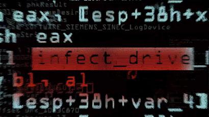 Code from Stuxnet Virus - Photo: courtesy of Berlinale