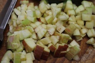 Apple chunk cake - una deliziosa torta di mele dall'Armenia