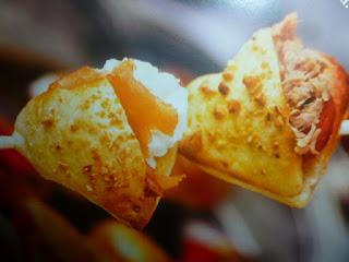 spiedini di pane farciti