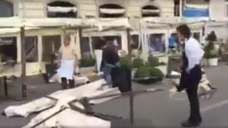 maltempo lungomare napoli