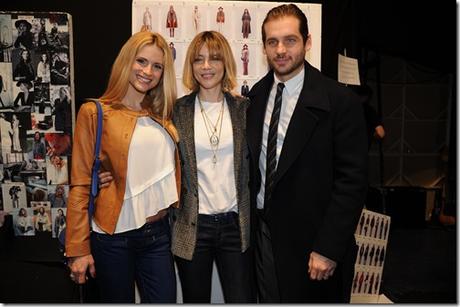 Michelle Hunziker;Gaia Trussardi;Tomaso Trussardi