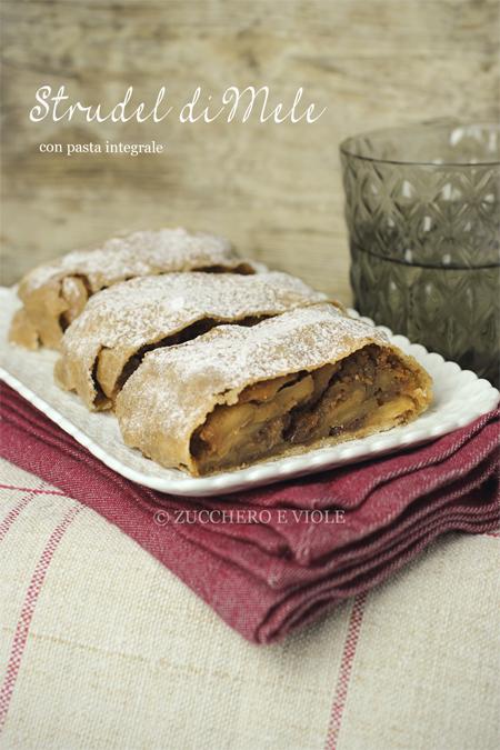 Strudel vegan di mele