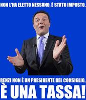 Renzi non è un premier, è una tassa: crescita zero e debito record!