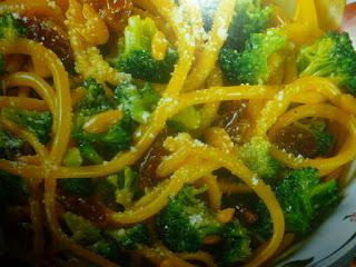 bucatini con broccoli