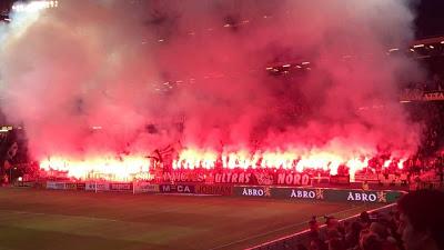 (VIDEO)Back in 2012. AIK Stockholm fans crazy pyroshow inferno!