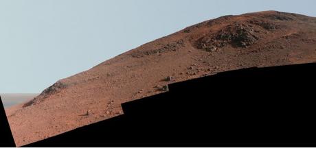 Opportunity: attività impegnative a Knudsen Ridge