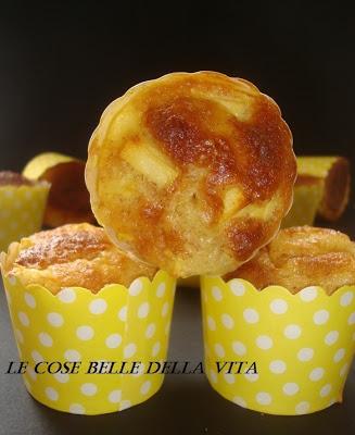 Muffin allo yogurt e mela